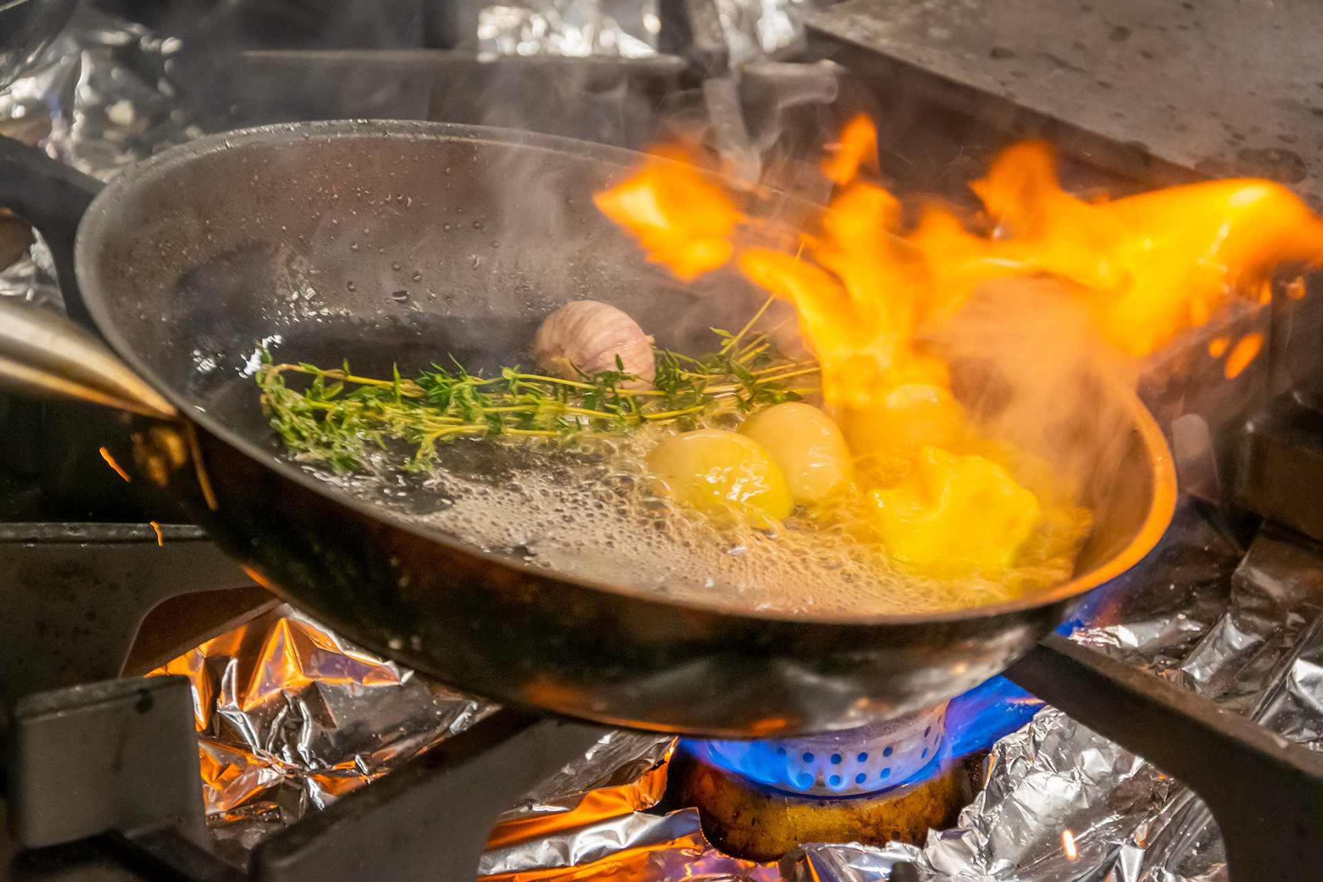 Biogas in a restaurant – Lapland Hotels Bulevardi